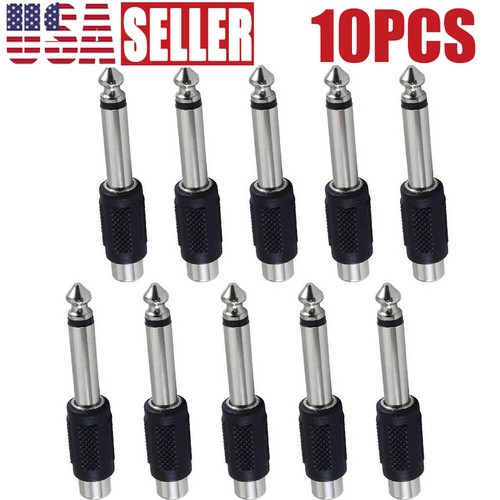 Rca female jack 35mm 4 - female, 1/4"