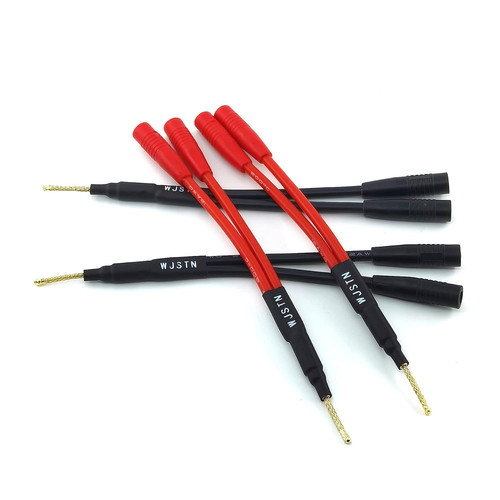 Banana plug cable braided - cable,