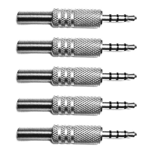 5pcs 5mm pole trrs - 5pcs, 3.5mm