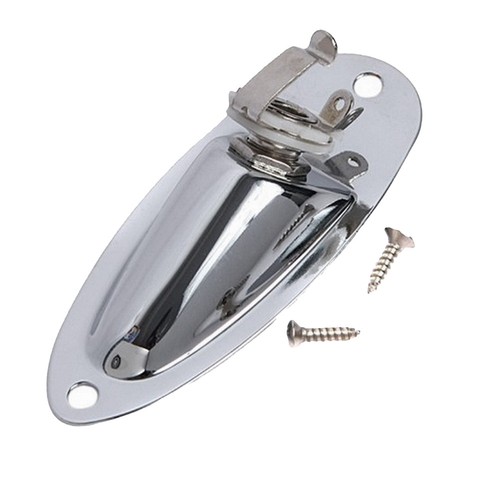 Metal jack plug socket cover - metal,