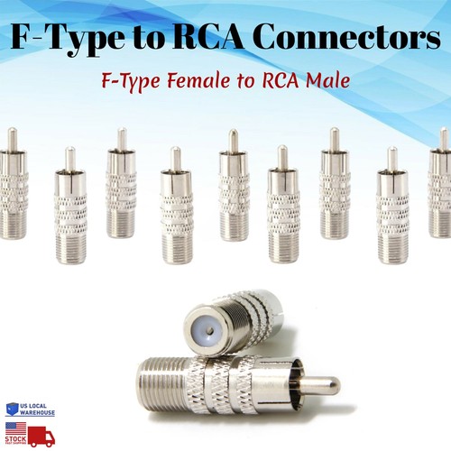 Type female rca male - f-type,